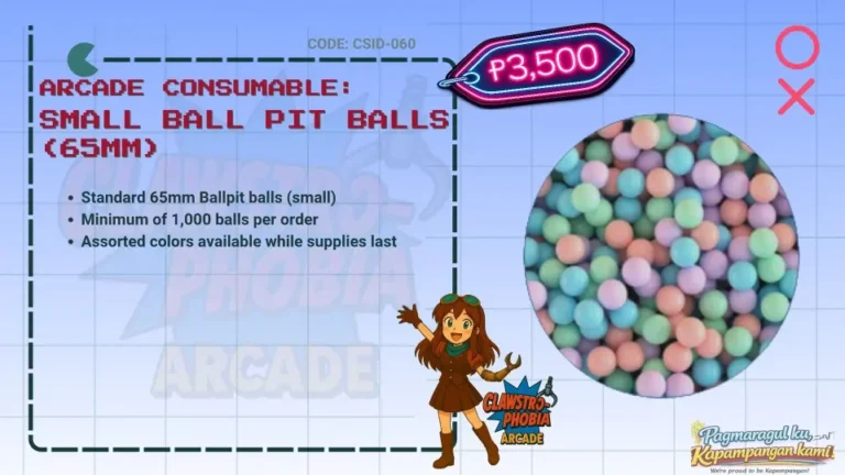 65mm Ballpit Balls for Inflatable Bouncy House for Sale Pampanga