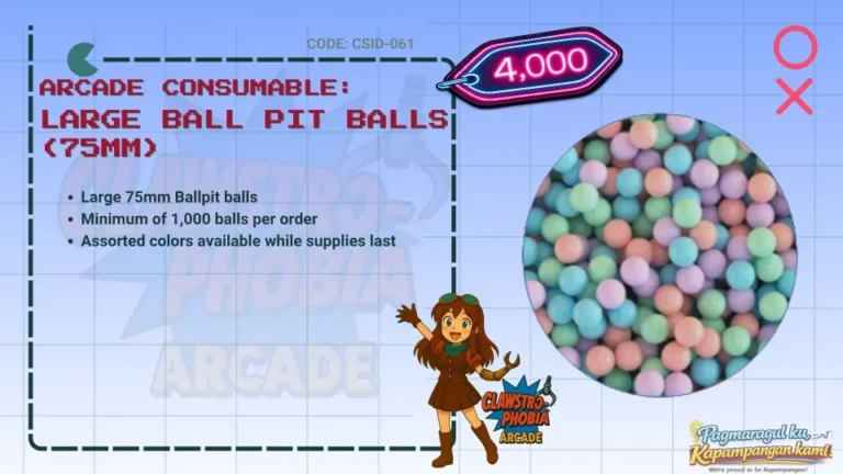 75mm XL Ballpit Balls for Inflatable Bouncy House for Sale Pampanga