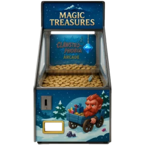 Token Pusher Waterfall Coins Arcade Machine Game For Sale