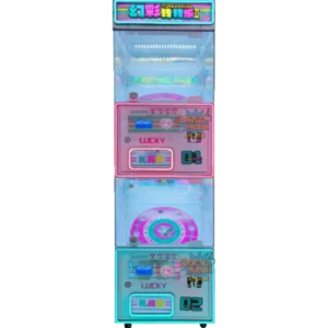 2-in-1 Clip and Ball Win a Prize Arcade Machine for Sale