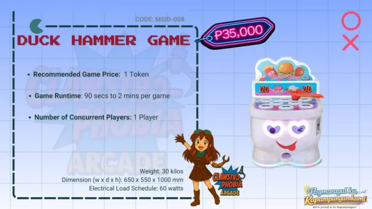 Brand New Hit The Duck Hammer Game Arcade Machine for Sale