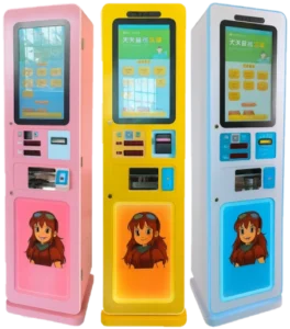 Heavy Duty Full Sized Cash to Token Exchanger with flat Screen for sale