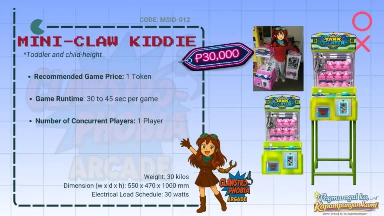 Tabletop Mini Claw Machine Arcade Machine for Sale Tank Fighter