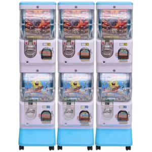 Brand New 2-in-1 Non-Electric Gashapon Capsule Egg Surprise Arcade Machine for Sale