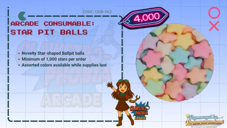 Star Shaped Ballpit Balls for Inflatable Bouncy House for Sale