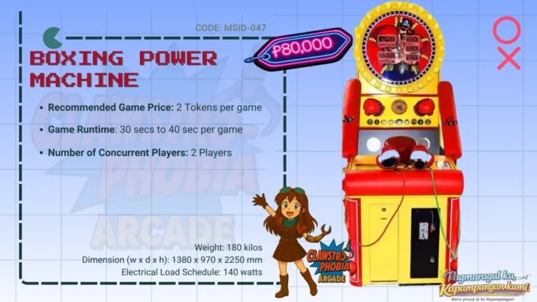 Strength Test Boxing Arcade Machine For Sale